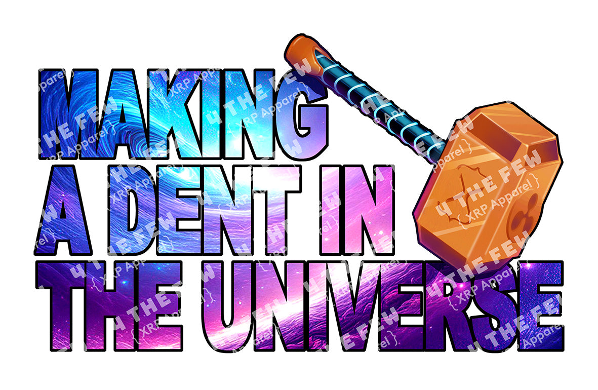 Making a Dent in the Universe T-shirt